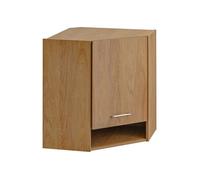 Meuble d'angle haut de cuisine ""Laxy"" - Marron - L 60 x H 72 x P 60 cm