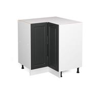 Vicco Meuble d'angle R-Line, Anthracite Campagne, 75.6cm sans PT, pour Une Combinaison Libre au Sein de systèmes de Cuisine modulaires