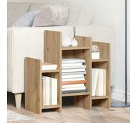 vidaXL Armoire latérale Meuble d'appoint 6 étagères Stockage Bois d'ingénierie Chêne Sonoma
