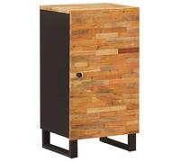 Meuble d'appoint en bois de mangue - vidaXL - Marron - 40x33,5x75 cm - Bois de mangue massif - 1 porte - Usage intérieur
