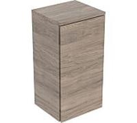 Geberit Renova Plan Armoires latérales, avec une porte, 33x65x29,7cm, 504.043.JR.1, Couleur: Noyer hickory / mÃ©lamine structure bois
