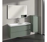 Meuble d'appoint Villeroy et Boch Skyla C80201AF 1 porte, 1 tiroir, 350 x 1000 x 349 mm, Vert tendre / Vert tendre