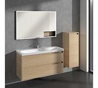 Meuble d'appoint Villeroy et Boch Skyla C80201VJ 1 porte, 1 tiroir, 350 x 1000 x 349 mm, Chêne nordique / Chêne nordique