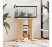 Meuble d'Aquarium - Bois Ingénierie avec 3 Niveaux en Différentes Couleurs et Ta