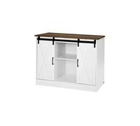 Meuble de Bar à Café à 3 Niveaux 106x40x81,5cm Buffet Pour Cuisine Entrée Salon