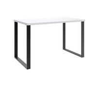 Meuble de bureau coloris Blanc - Longueur 120 x Hauteur 75 x Profondeur 70 cm --