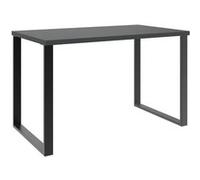 Meuble de bureau coloris noir - Longueur 120 x Hauteur 75 x Profondeur 70 cm --