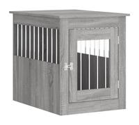 Meuble de Cage pour Chiens Sonoma 55 x 75 x 65 cm Gris 02_0043371