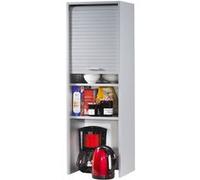 SIMMOB Meuble de Cuisine Alu 1 Rideau 4 Niches L 40 H 123.6 P 35 cm
