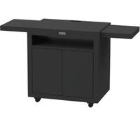 Meuble de cuisine extérieure LE MARQUIER 80 avec tablettes Noir DM80PPLTAE13