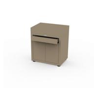 Le Marquier Meuble de cuisine extérieure MC80PTIE22 – avec tiroir – 80 x 55 cm – Taupe