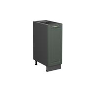 Vicco Meuble de Cuisine Fame-Line, Vert Or Campagne/Anthracite, 30 cm sans Plan de Travail