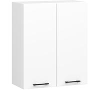 Meuble de cuisine haut AKORD W60 H720 Blanche 2 portes 2 étagères 72x60x30 cm