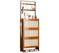 Meuble de Maison, Meuble à Chaussures autoportant à 3 tiroirs, Rangement pour Chaussures, Armoire à Chaussures Rabattable pour intérieur et extérieur,