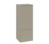 Meuble de milieu Villeroy et Boch Antao K44000HK 41,4 x 103,9 x 35,6 cm, plan de toilette laqué, gris pierre laqué mat