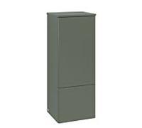 Meuble de milieu Villeroy et Boch Antao K44000HL 41,4 x 103,9 x 35,6 cm, plan de toilette laqué, vert feuille laqué mat