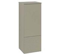 Meuble de milieu Villeroy et Boch Antao K44100HK 41,4 x 103,9 x 35,6 cm, plan de toilette laqué, gris pierre laqué mat