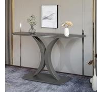 Meuble de Porche de Luxe léger, Plate-Forme de Vue pour la Maison, boîtier de Couloir Minimaliste Moderne, Table de Porche en Dalle de Roche Italienne(F,120x30x80cm/47.2X13.8X31.5in)