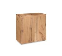 Meuble de rangement 2 portes naturel - Naturel -