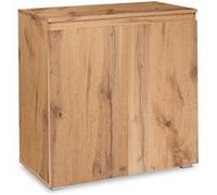 Meuble de rangement 2 portes naturel - Naturel -