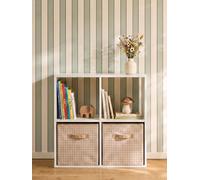 Meuble de rangement 4 cases blanc TU