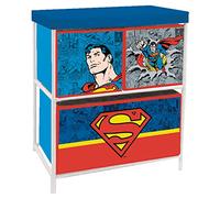 Superman 3 Drawer Storage Shelf Clair