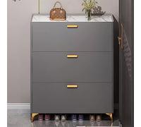 Meuble de rangement à chaussures avec portes, organiseur d'entrée autonome pour petits espaces