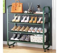 Meuble de rangement à chaussures - Grande étagère à chaussures pour entrée, couloir, porte d'entrée, support multifonction pour plantes, organiser les chaussures et les accessoires, design durable et