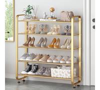 Meuble de rangement à chaussures - Grande étagère à chaussures pour entrée, couloir, porte d'entrée, support multifonction pour plantes, organiser les chaussures et les accessoires, design durable et