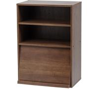 Meuble de rangement avec portes et étagères modulables - IRIS OHYAMA - CHR-1 - Marron - L40.9 x P59 x H83.6 cm