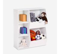 Meuble de rangement blanc pour chambre d'enfants Lutelle