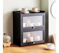 Meuble de rangement Buffet Bibliothèque - Vitrine multicouche avec grande capacité pour cuisine, salle à manger, salon