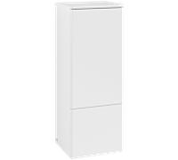 Meuble de rangement central Villeroy et Boch Antao L44000MT avec éclairage, 1 porte, 414 x 1039 x 356 mm, plan de toilette laqué blanc mat