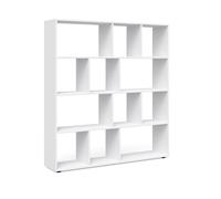 Meuble de rangement cube Pilar, 131.6x143cm, Blanc, Vicco 28755