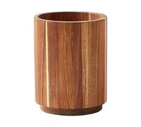 Meuble de rangement de cuisine en bois - Support rotatif de 18 cm pour salle à manger, garde-manger, camping et barbecue - Accessoire de cuisine essentiel
