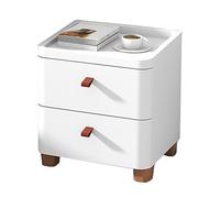 Meuble de rangement de salle de bain à plusieurs niveaux en plastique avec tiroirs et roulettes, meuble de rangement latéral fin, solution polyvalente et peu encombrante pour la maison