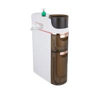 Meuble de rangement fin pour salle de bain - Armoire étroite à 2 niveaux avec tiroirs transparents, grille rotative à 360°, design mobile, idéal pour les petits espaces, chambre à coucher et salle de