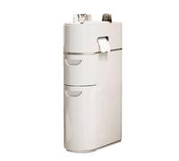 Meuble de rangement fin pour salle de bain avec roulettes et porte-papier toilette, 17 cm de large, en plastique, avec 2/3/4 étagères et tiroirs, pas de montage nécessaire, solution peu encombrante