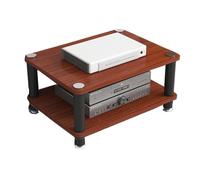 Meuble de Rangement Meuble Multimédia Wooden Corner Shelf Meuble HiFi, Suit pour La Maison Le Bureau Le Salon Le Studio D'enregistrement(Brown,60 * 40 * 30cm)