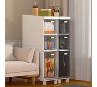 Meuble de Rangement Mobile 3/4/5 tiroirs, Petit Meuble de Rangement pour Salle de Bain pour Petits espaces, Meuble de Rangement au-Dessus des Toilettes pour Salle de Bain étroite, Rangement