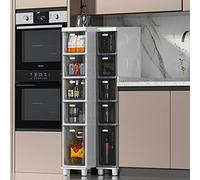 Meuble de Rangement Mobile 3/4/5 tiroirs, Petit Meuble de Rangement pour Salle de Bain pour Petits espaces, Meuble de Rangement au-Dessus des Toilettes pour Salle de Bain étroite, Rangement