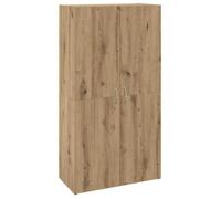 vidaXL Cabinet de bureau avec étagère – Chêne artisanal 60 x 32 x 115 cm