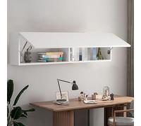 Meuble de rangement mural avec 2 portes pour maison, porche, chambre à coucher, salon, orga élégant pour économiser de l'espace et vivre sans encombrement