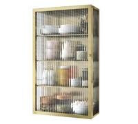 Meuble de rangement mural avec porte - Gain de place pour les petites cuisines, salles de bains, balcon et TV - Armoire murale multi-usages