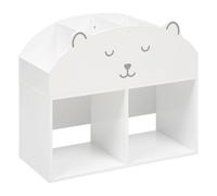 Meuble de rangement - ourson blanc TU