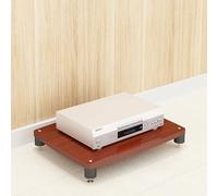 Meuble de Rangement pour CD/Meuble sur Pied/Meuble AV Moderne Multifonctionnel/étagère pour Jeux vidéo/Meuble TV d'angle/Support DVD/Support pour projecteur, Facile à Monter, idéal pour Les