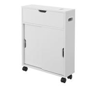 Meuble de rangement pour salle de bain 67 x 52 x 17 cm à portes