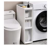 Meuble de rangement vertical étroit pour salle de bain, avec tiroirs et roulettes minces, organiseur de grande capacité pour les petits espaces, parfait à côté des toilettes ou dans des coins étroits