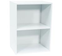 Meuble de rangement WERKA PRO 54cm 2 compartiments blanc