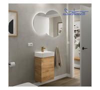 Meuble de salle de bain Aida 440 Chêne Africain - SALGAR 114647